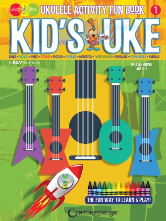 Kid's Uke – Ukulele Activity Fun Book