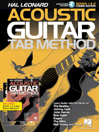 Hal Leonard Acoustic Guitar Tab Method – Combo Edition