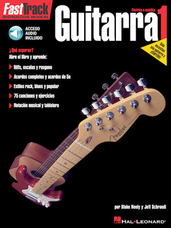 <i>Fast</i>Track Guitar Method – Spanish Edition - Level 1