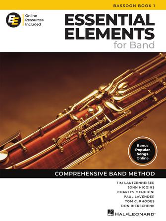 Essential Elements for Band – Bassoon Book 1 with Online Resources