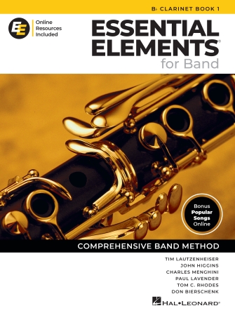 Essential Elements for Band – Bb Clarinet Book 1 with Online Resources