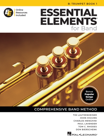 Essential Elements for Band – Bb Trumpet Book 1 with Online Resources