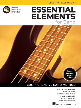 Essential Elements for Band – Electric Bass Book 1 with Online Resources