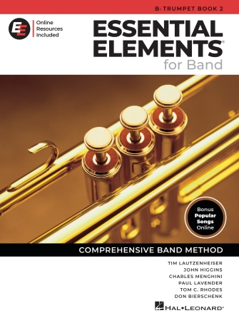 Essential Elements for Band – Bb Trumpet Book 2 with EEi