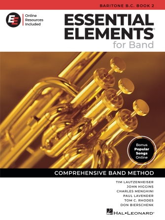 Essential Elements for Band – Baritone B.C. Book 2 with EEi