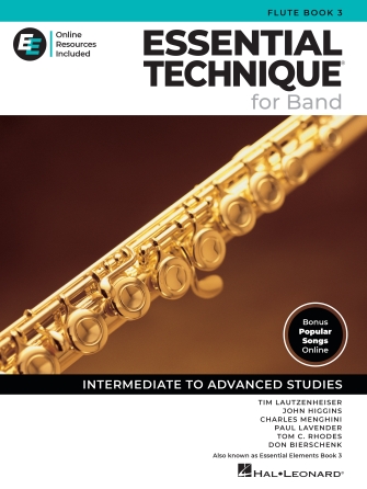 Essential Technique for Band – Flute Book 3 with Online Resources