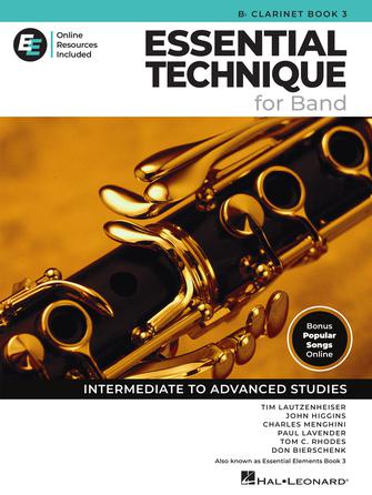 Essential Technique for Band – Bb Clarinet Book 3 with Online Resources