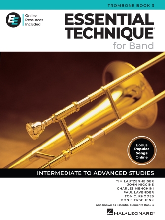 Essential Technique for Band – Trombone Book 3 with Online Resources
