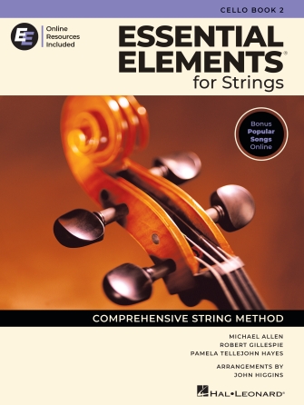 Essential Elements for Strings – Cello Book 2 with Online Resources