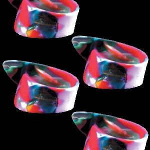 Golden Gate GP-7-4PK Thumb Picks – Large – Clown Confetti – 4-Pack